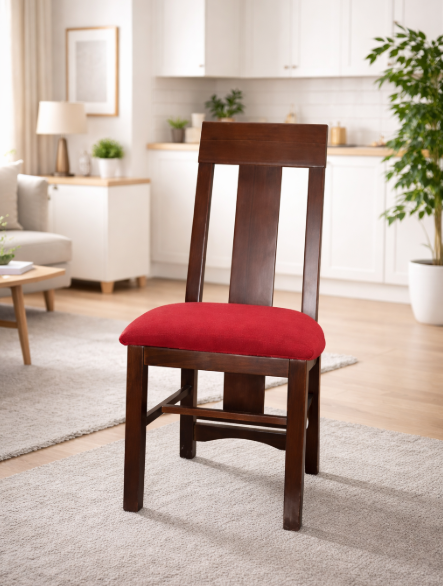 125-TOK  Silla salón color madera y asiento a elegir